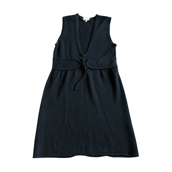 Lutz & Patmos Dresses & Skirts - Lutz & Patmos Cashmere Wool Sleeveless Mini Dress V-Neck Size Medium Women's
